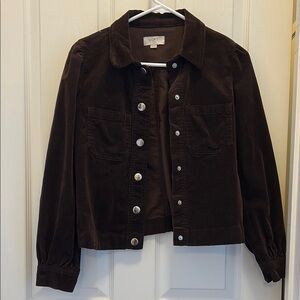 Loft Women's Brown Corduroy Jacket